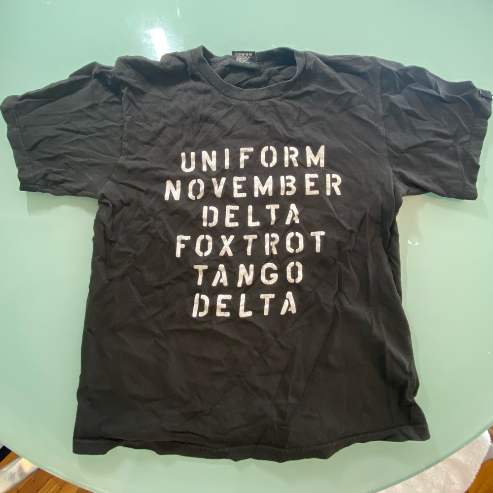Undefeated Small Black T-Shirt